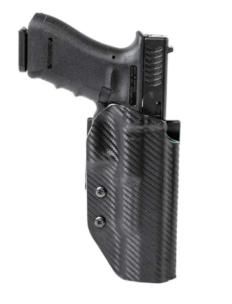 Holsters Michaels Of Oregon Co. Ready Series UM Range/Comp Holster fits Colt 1911 5" and clones CF/Green RH • Model: Ready Series